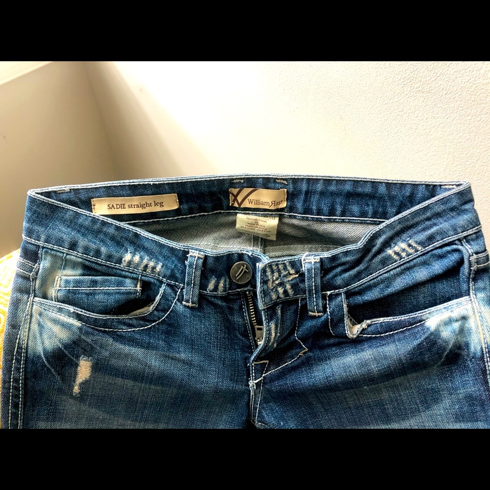 William Rast 'Sadie' Straight Leg Jeans, Size 25